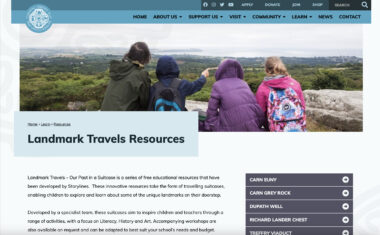 Landmark Travels narrative resources for schools Cornwall